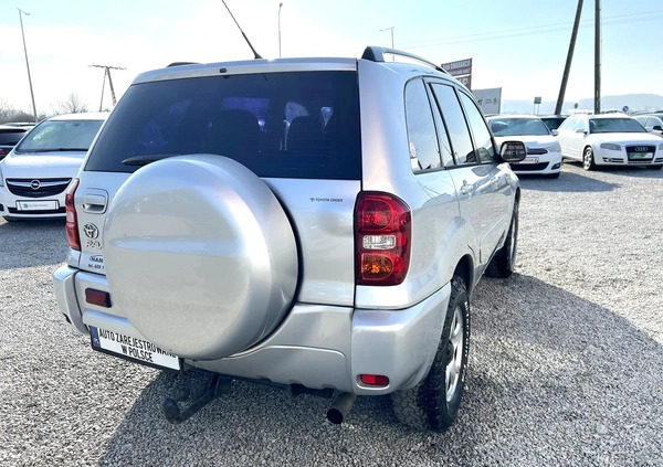 Toyota RAV4 cena 21800 przebieg: 287000, rok produkcji 2004 z Siemianowice Śląskie małe 56